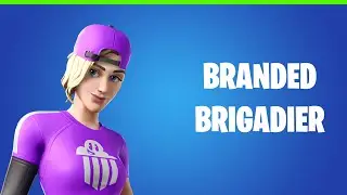 🔥 BRANDED BRIGADIER SKIN - 360&deg; - FORTNITE 🦙