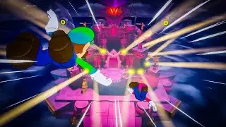 Flying to Zokket's Castle in the Sky! [Mario and Luigi Brothership]