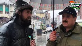 Doda, J&K: Traffic DSP Farooq Khateeb Shares Latest Traffic Update with JK Darshan.