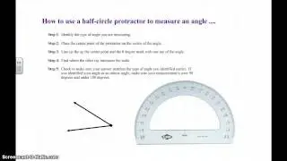 Half-Circle Protractors