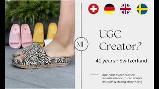 I will be your ugc creator for audience over 40 | Link in description 👇🏼