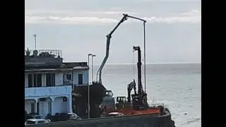 Continuano i lavori in Via Giovanni Mazzella a Forio