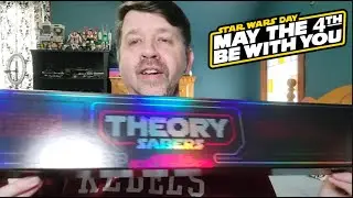 Unboxing a Mystery Box lightsaber from THEORY SABERS