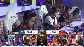 OMEGA ESPORTS VS TNC PRO TEAM ML | GAME 3 | MPL-PH S9 WEEK 5 DAY 1