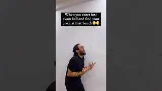 #examtime #garbatime#tension #examhall#firstbench#nasib#fullstress#comedy 😆🥹
