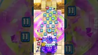 I forgot he had arrows #clashroyale