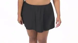 Sunsets Curve Plus Size Swim Skirt | SwimOutlet.com