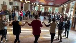 SYRTOS PETHERA (Mother-in-law) Greece 2022 Folk Dance Weekend in Drunen, Netherlands (Ira Weisburd)