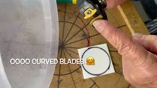YES YOU CAN cut the perfect circle from glass without a scorer - it&rsquo;s easy, nibble, nibble, nibble 🩷