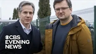 Blinken meets with Ukrainian foreign minister in Poland