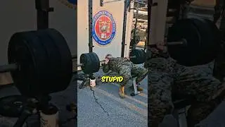 Marine DESTROYS 315lbs Bench Press&hellip; 🤯