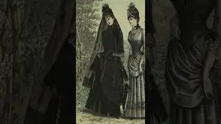 Mourning Clothes in the 1800s