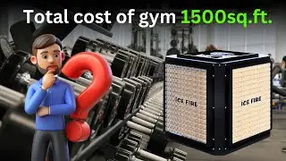 Total cost of duct cooler installation for 1500 sq ft gym ? #ductcooler #cooler #gym