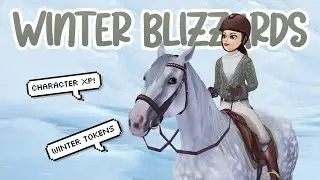 80 Character XP, Winter Tokens & Free Items - WINTER BLIZZARDS || Star Stable Online