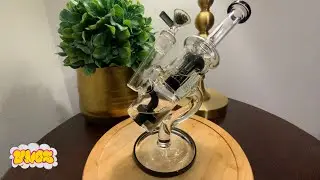 Smoke Test Microscope Water Pipe 🔬 Style Dual Filter Tree Perc