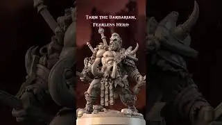 Tarn the Barbarian Fearless Hero #miniatures #fantasy #warhammer #fantasyminiatures