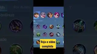 TUTORIAL WANWAN | nova Build e emblema | MOBILELEGENDS