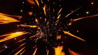 3 hour 4k VJ loop Metallic Gold color Relaxing background Abstract Video neon tunnel,  screensaver