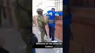 Presencia de militares en Cuenca