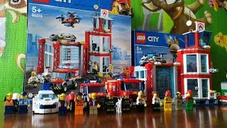 LEGO CITY - Fire department honor heroes - Fireman 60214 60215