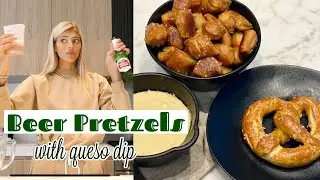 Beer Pretzels with Spicy Queso Dip | Devon Windsor