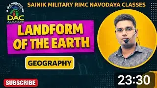 Earth's Landforms: A Comprehensive Study by DAC Academy