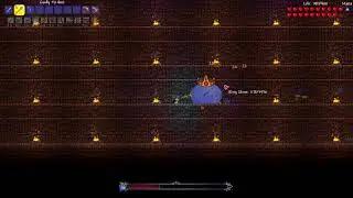 Terraria: True Melee Master Mode King Slime