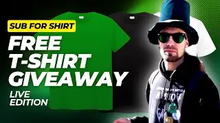 Supporting metal bands by giving away their merch