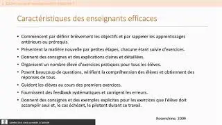 2/ Qu’est ce que l’enseignement explicite ?