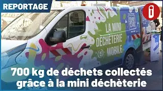 700 kg de d&eacute;chets collect&eacute;s gr&acirc;ce &agrave; la mini d&eacute;ch&egrave;terie