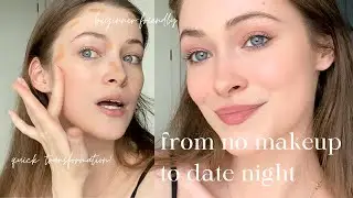 Daily to Date Night: Effortless No Makeup Makeup to Date Night Makeup Transformation