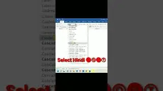 How to Change Language 👄💬 in MS WORD❓#shorts #ytshorts #msword #fontstyles || AJ WAY