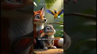 Lost Baby Rabbit in Jungle