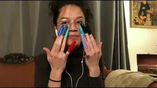 ASMR~ Tapping With Acrylic Nails {marker caps}