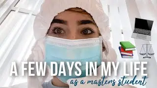 A REALISTIC FEW DAYS IN MY LIFE AT UNI | Criminology practicals, study cafes & writing essays!