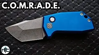Nick Chuprin And Menovade Custom COMRADE Automatic Folding Knife - Full Review