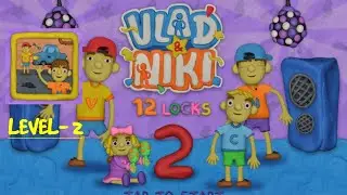 Vlad & Niki 12 Locks 2 Level 2 Solution or Walkthrough