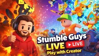 🔴 Stumble Guys LIVE | UnLimited Block Dash Room Code #stumbleguys #blockdash