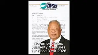 Governor Orders Austerity Measures for Fiscal Year 2026