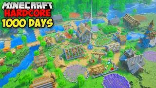 I Survived 1000 DAYS Restarting In Minecraft Hardcore (Full Movie)