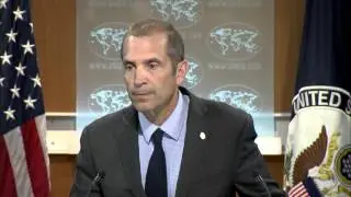 State Dept: Davutoglu exit a NATO ally's internal matter. 05 May 2016