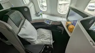 Air Canada Business Class - Transpacific Flight l Full Experience l 4K