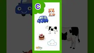 Learn Letter C Words! |  ABC Alphabet Phonics #Shorts