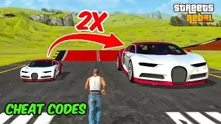 Streets Rebel | All Sports Cars | Cheat Codes 😲🤯