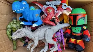 Hunting Jurassic World Toy Dinosaur Collection ASMR