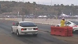 Porsche 911 Vs Porshe 944 Drag Racing Racelegal.com 9-3-2017