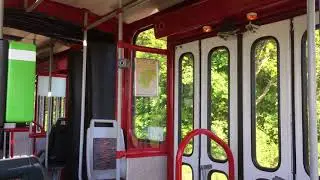 Mitfahrt Thüringerwaldbahn Waltershausen Gleisdreieck-  Gotha Wagenhalle