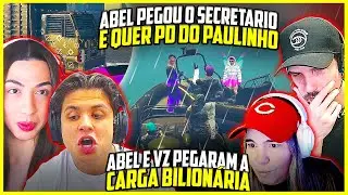 ABEL se VING0U🔥 PAULINHO o LOKO, BAGUAL, DRAGONA e LIA foram ATRÁS do SECRETÁRIO CAPITAL CITY GTA RP