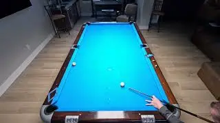 Alex Pagulayan&rsquo;s one-rail severe angle bank