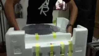 Unboxing Audiotechnica AT-LP1240